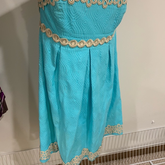 Lilly Pulitzer strapless dress - Picture 4 of 5